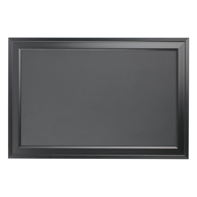 DesignOvation Bosc Framed Magnetic Chalkboard, 18.5x27.5, Black - Image 2